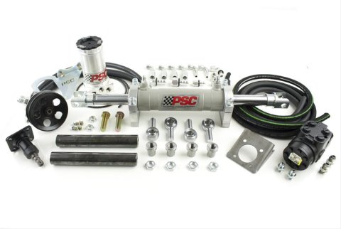 PSC Full Hydraulic Steering Systems for 1997-2001 CHEROKEE, 1997-2002 WRANGLER - FHK100TJ Pump, Steering, Cylinder, Jeep, Kit