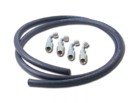PSC Power Steering Line Conversion Hose Kits HK2021 Hose, High-pressure, Nitrile Rubber, Black, 72.00 in. of Hose, Kit