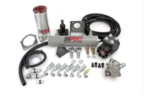 PSC Full Hydraulic Steering Systems FHK200TC System, Hydraulic, Pump, Cylinder, 42.00 in. Maximum Tire Diameter, Dana 60, Kit