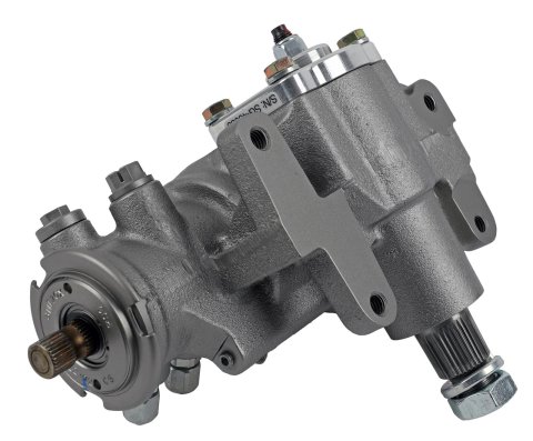 PSC SGX Series Power Steering Gear Boxes SGX041MR Box,Power Assist, Cast Iron, Black, 14:1 Ratio, Chevrolet, GMC, Each