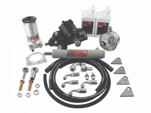 PSC Full Hydraulic Steering Systems SK337 Kit, System, XD Cylinder, Dana 60 Solid Axle Conversion, Chevrolet, GMC, 2500HD/3500HD, Kit