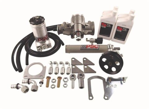 PSC Cylinder Assist Axle Kits for 1997-2002 WRANGLER - SK241 Steering Kit, 1995-02 Jeep YJ/XJ/TJ with Aftermarket D60 (32-38 Inch Tire Size)