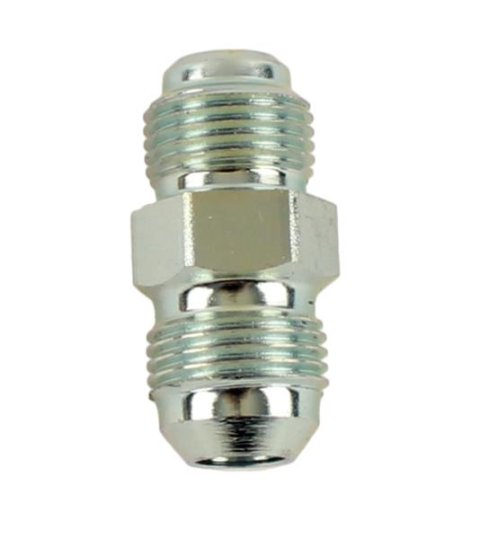 PSC AN to Inverted Flare Fittings SF10 Fitting, Adapter, Flare, Straight, Steel, Zinc, -8 AN, M18 x 1.5 O-ring, Each