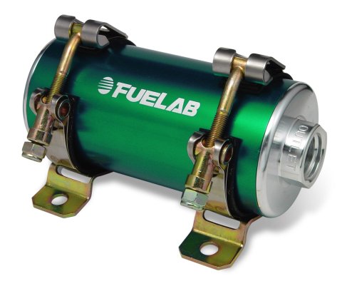FUELAB Prodigy Variable Speed Brushless Fuel Pumps 41401-6 Pump, Electric, Prodigy, Speed, Brushless, External, Universal, 160 GPH, Green Anodized, Each