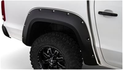 Bushwacker Pocket-Style Fender Flares for 2017-2021 AMAROK - 171004-02 Flares, Pocket Style, Rear, Black, Dura-Flex Thermoplastic, Volkswagen, Pair