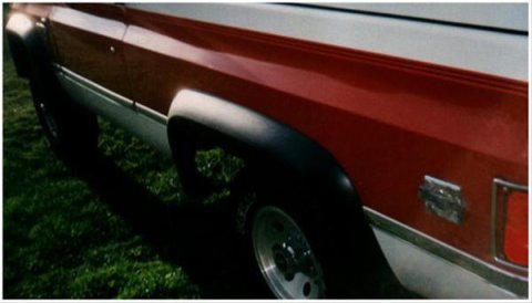 Bushwacker Extend-A-Fender Flares 40017-11 Fender Flares, Extend-A-Fender, Front, Black, Dura-Flex Thermoplastic, Chevy, GMC, Pair