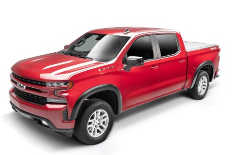 Bushwacker Fender Flares 40996-02 FENDER FLARES OE-STYLE 4PC 2019-2024 CHEVROLET SILVERADO 1500