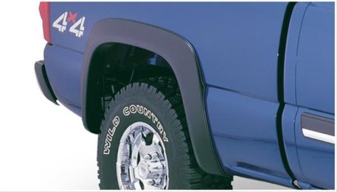 Bushwacker Extend-A-Fender Flares 40056-02 Fender Flare, Extend-A-Fender, Chevrolet Silverado, 6.5 or 8 ft. Fleetside Bed, Pair