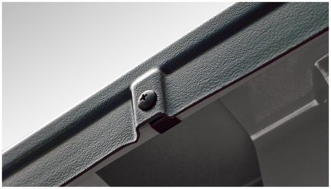 Bushwacker Ultimate Bed Rail Caps for 2000-2004 DAKOTA - 59509 Caps, Ultimate, Diamond Plate, Plastic, Matte Black, Dodge, Pair