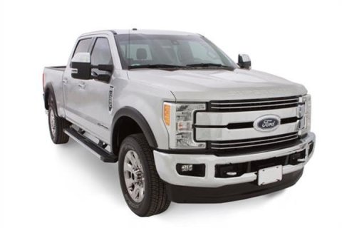Bushwacker OE-Style Fender Flares 20118-02 Flares, OE-Style, Rear, Dura-Flex Thermoplastic, Black, 1.500 in. Flare Width, SuperCrew Cab, Ford, Pair