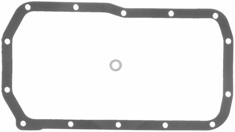 Fel-Pro Performance Oil Pan Gaskets 1800 Gasket, Multi-Piece, Rubber-Coated Fiber, GM, V6, Stage I or II, 14-Bolt Pan, Each