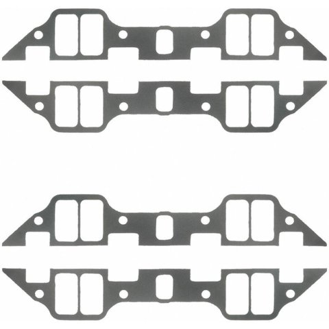Fel-Pro Intake Manifold Gaskets MS 90175 Gaskets, Manifold, Intake, Stock Port, Chrysler, Big Block, B/RB, Set