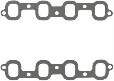 Fel-Pro Performance Intake Manifold Gasket Sets 1237-2 Gasket, Composite, Cut to Fit, 1.90 in. x 1.40 in. Port, .045 in. Thick, Chevy, Small Block, Set
