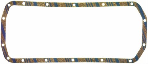 Fel-Pro Oil Pan Gaskets OS 12992 C Gasket, Multi-Piece, Cork/Rubber, Buick, Oldsmobile, 215, V8, Each