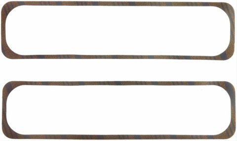 Fel-Pro Performance CorkLam Valve Cover Gaskets 1648 Gaskets, CorkLam, Cork/Rubber with Steel core, Chevy, Small Block, Centerbolt, Pair