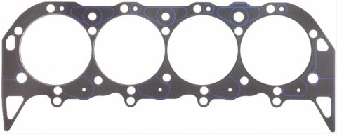 Fel-Pro Performance Head Gaskets 1012 Gasket, Loc Wire, Laminate, 4.640 in. Bore, .039 in. Compressed Thickness, Chevy, 454/502, Each