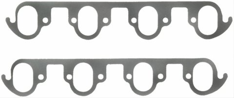 Fel-Pro Performance Exhaust Header Gasket Sets 1420 Gaskets, Header, Steel Core Laminate, Rectangular Port, Ford, Big Block 385 Series, Set