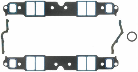Fel-Pro Performance Intake Manifold Gasket Sets 1207 Gaskets, Manifold, Intake, Printoseal, 2.28 in. x 1.38 in. Port, .060 in. Thick, Chevy, Small Block, Set
