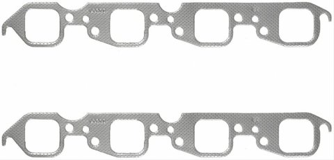 Fel-Pro Exhaust Manifold Gaskets MS 90206 Gasket, Manifold, Steel Core Laminate, Chevy, Big Block, Set