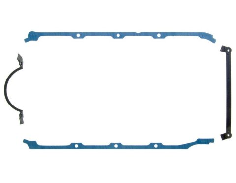 Fel-Pro Performance Oil Pan Gaskets 1863 Gasket, Multi-Piece, Rubber/Steel Core, Chevy, Big Block, Kit
