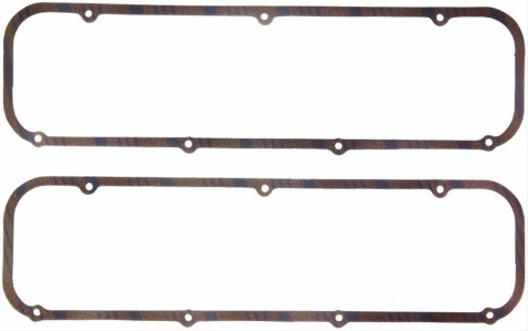 Fel-Pro Performance CorkLam Valve Cover Gaskets 1643 Gaskets, CorkLam, Cork/Rubber with Steel Core, Ford, Lincoln, Mercury, 429/460, Pair