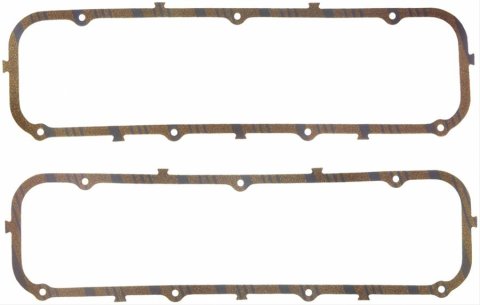 Fel-Pro PermaDry Valve Cover Gaskets VS 50044 C Gaskets, Cork, Ford, Lincoln, Mercury, Big Block, Pair