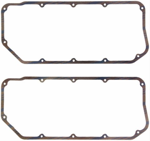 Fel-Pro Performance Valve Cover Gaskets 1629 Gaskets, Blue stripe cork/Rubber, Dodge, Plymouth, 426 Hemi, Pair