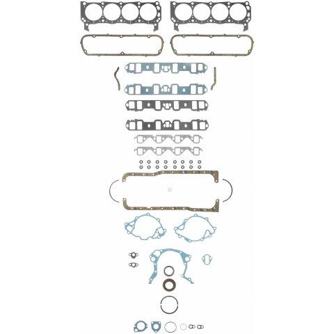 Fel-Pro Engine Gasket Kits 260-1125 Sets, Full, Ford, Lincoln, Mercury, Small Block Windsor, Kit