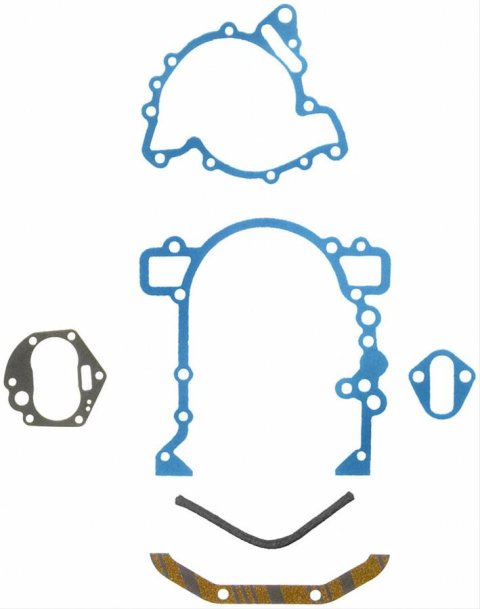 Fel-Pro Timing Cover Gaskets TCS 13001 Gasket, Cover, Fiber, Buick, Jeep, MG, Morgan, Oldsmobile, Pontiac, Rover, Triumph, Each