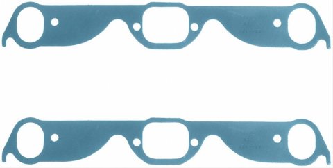 Fel-Pro Performance Exhaust Header Gasket Sets 1423 Gaskets, Header, Steel Core Laminate, D-Port, Open Center, Pontiac, V8, Set