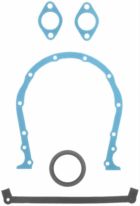 Fel-Pro Performance Marine Timing Cover Gaskets 17872 Gaskets, Cover, Composite, Rubber Seal, Chevy, 427/454/502, Kit