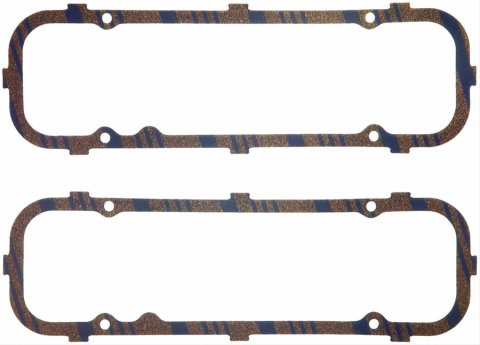 Fel-Pro Performance Blue Stripe Valve Cover Gaskets 1600 Gaskets, Cork/Rubber, Buick, V6, Set
