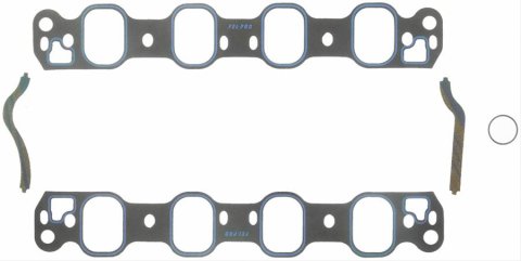 Fel-Pro Performance Intake Manifold Gasket Sets 1248 Gaskets, Manifold, Intake, Composite, Printoseal, 2.65 in. x 1.88 in. Port, Ford, Boss 302, Set