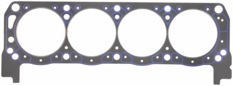 Fel-Pro Performance Head Gaskets 1006 Gasket, Composition Type, 4.145 in. Bore, .039 in. Compressed Thickness, Ford, Small Block/351W, Each
