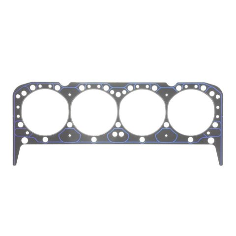 Fel-Pro Performance Head Gaskets 1010 Gasket, Steel Core Laminate, 4.166 in. Bore for 4.155 in. Maximum Engine Bore, 0.039 in. Compressed Thickness, Chevy, Small Block, Each