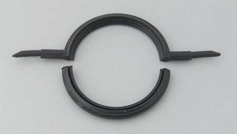 Fel-Pro Rear Main Seals BS 40245 Seal, 2-Piece, Rubber, Chrysler, Dodge, Plymouth, V8, Each