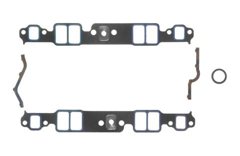 Fel-Pro Performance Intake Manifold Gasket Sets 1256 Gaskets, Intake, Composite, Printoseal, 1.99 in. x 1.23 in. Port, .060 in. Thick, Chevy, Small Block, Set