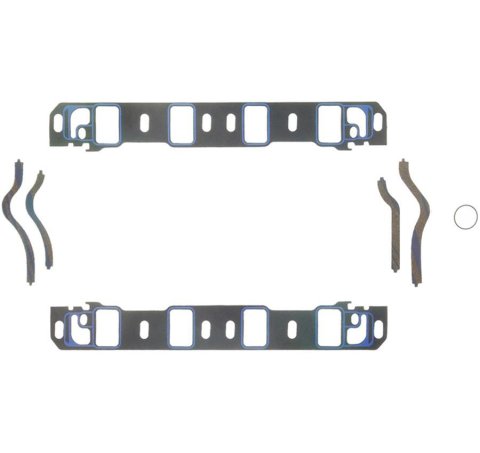 Fel-Pro Performance Intake Manifold Gasket Sets 1262 Gaskets, Manifold, Composite, Printoseal, 2.10 in. x 1.28 in. Port, .060 in. Thick, Ford, 260/289/302/351W, Set
