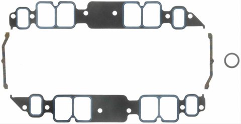 Fel-Pro Performance Intake Manifold Gasket Sets 1211 Gaskets, Manifold, Intake, Printoseal, Rectangle, 2.54 in. x 1.82 in. Port, .060 in. Thick, Chevy, 396-454, Set