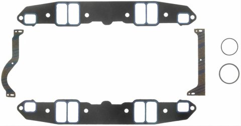 Fel-Pro Performance Intake Manifold Gasket Sets 1213 Gaskets, Manifold, Printoseal, 2.27 in. x 1.16 in. Port, .060 in. Thick, Chrysler, 318/340/360, Set
