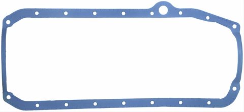 Fel-Pro Performance Oil Pan Gaskets 1885 Gasket, 1-Piece, Rubber/Steel Core, Chevy, Thin Front Seal, Each