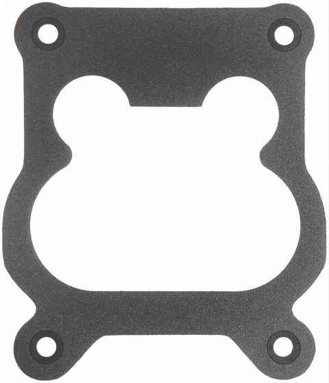Fel-Pro Performance Carburetor Insulator Gaskets 1908 Mounting Gasket, Gasket, Paper, 4-Barrel, Spread Bore, Open Center, 1/4 in. Thick, Each