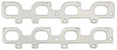 Fel-Pro Exhaust Manifold Gaskets MS 96964 Gaskets, Steel Core Laminate, Stock Port, Chrysler, Dodge, Jeep, 6.1L, Pair