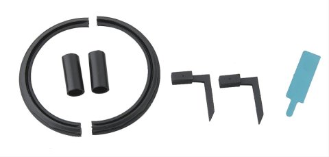 Fel-Pro Rear Main Seals BS 40240 Seal, 2-Piece, Rubber, Chrysler, L6/Big Block V8, Each