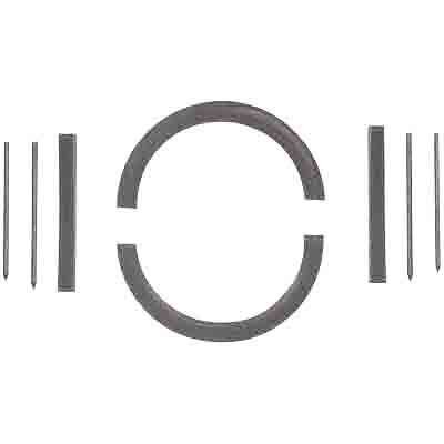 Fel-Pro Rear Main Seals BS 40613 Seal, 2-Piece, Rubber, Each