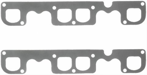 Fel-Pro Performance Exhaust Header Gasket Sets 1445 Gaskets, Header, Steel Core Laminate, Chevy, Small Block, Raised D Port, Set