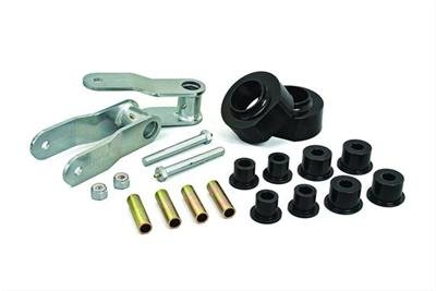 Daystar Comfort Ride Suspension Lift Kits KJ09105BK Coil Spring Spacer; ComfortRide Coil Spring Spacer Kit; 1.75 in. Front/1 in. Rear Lift; Includes Re