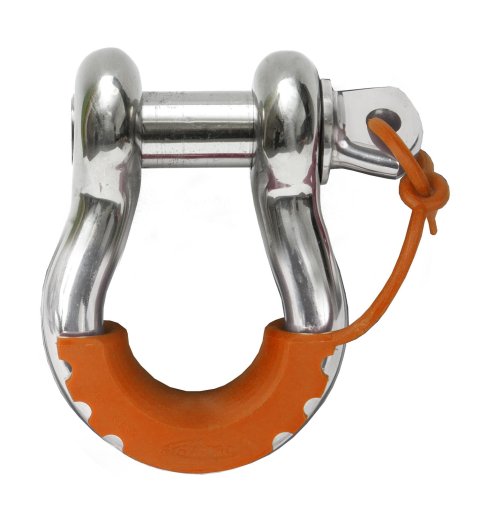 Daystar D-Ring Isolators KU70058AG Locking Isolators, Polyurethane, Orange, 3/4 in. Shackles, Pair
