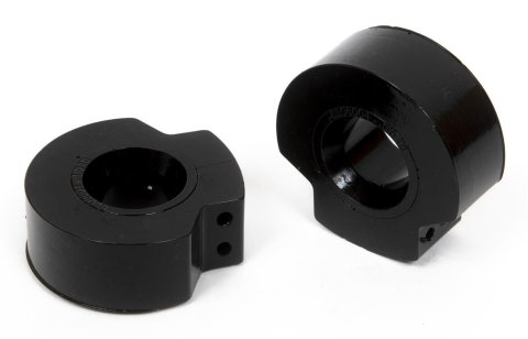 Daystar Shock Shaft Bump Stops KU71098BK Stop, 2.5 in. O.D., 1 in. I.D., Polyurethane, Black, Pair