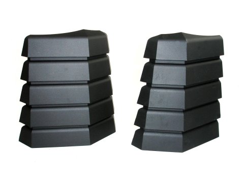 Daystar Hood Vents KJ71042BK Vent, ABS Plastic, Black, Jeep, Each